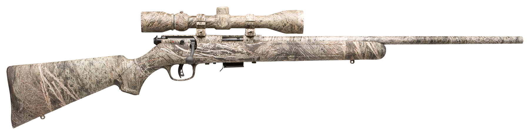 Savage 93 XP Rifle 22 WMR 22 Inch 5 Mossy Oak Brush