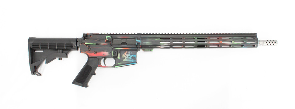 Great Lake Firearms GLFA AR15 Rifle .223 Wylde 16 Inch Heavy Stainless Steel Barrel 30 Rounds Cerakote