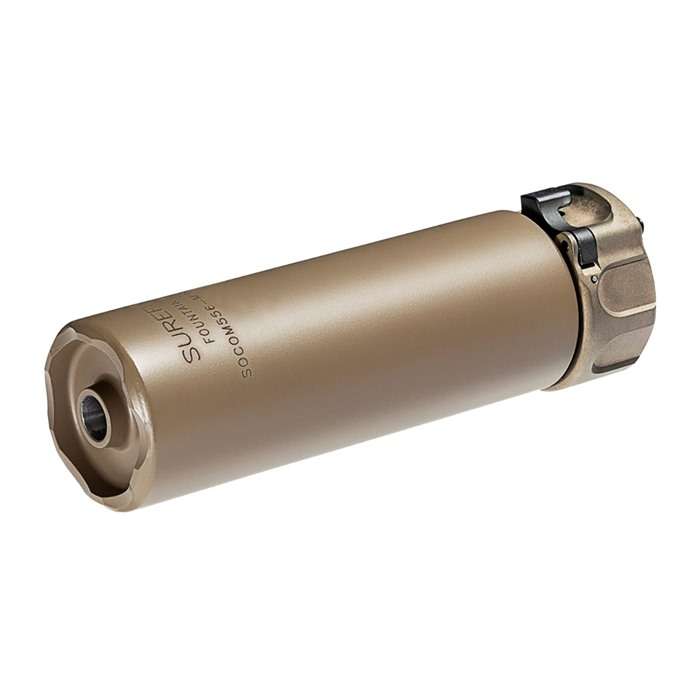 Surefire 2nd Gen Fast Attach SOCOM556-MINI2 Suppressor 5.56mm Stainless Steel FDE
