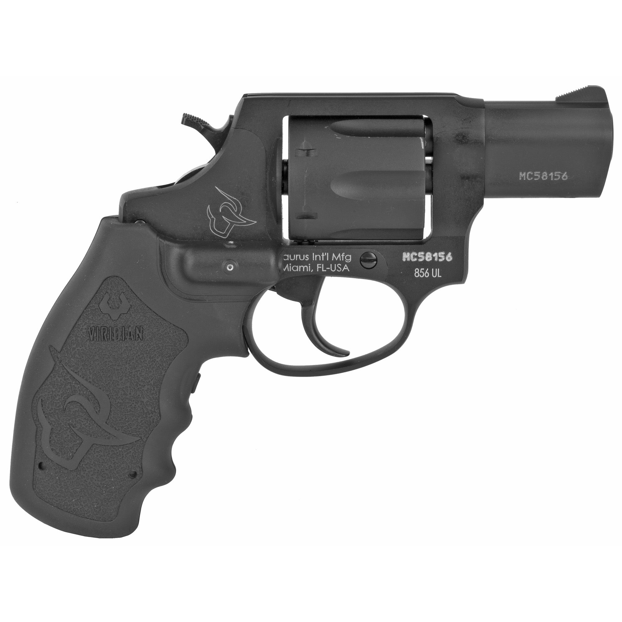 Taurus 856 Ultra-Lite Revolver 38 Special 2 Inch 6 Rounds Aluminum Frame Viridian Laser