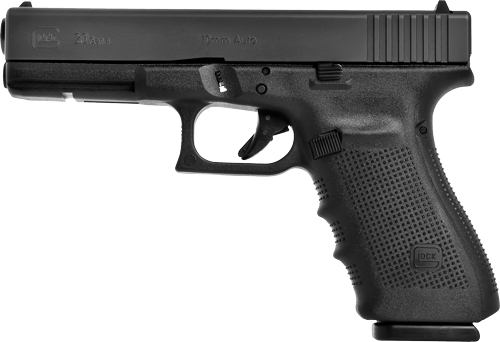 Glock 20 Gen 4 10mm 4.61in 10rd Colored Finish