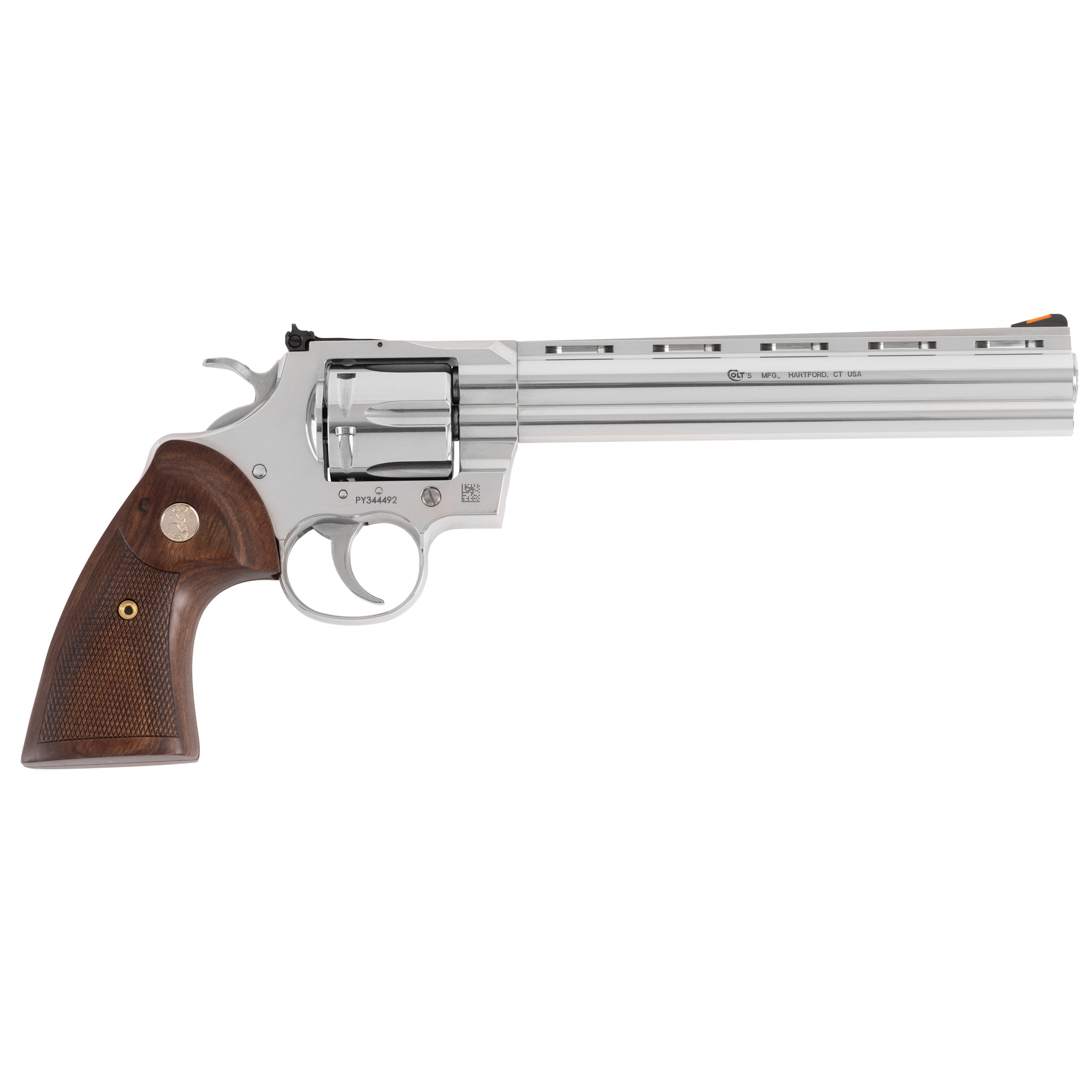 Colt Python .357 Magnum 8 in 6 rounds Stainless