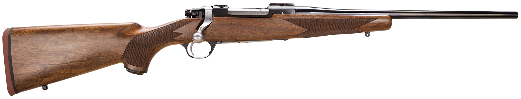 Ruger Hawkeye Compact 243 Winchester 16.5in 4rd Satin Blued