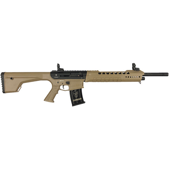 Typhoon Xii 12ga 18.5 Fde Flip Sights 3 5rd