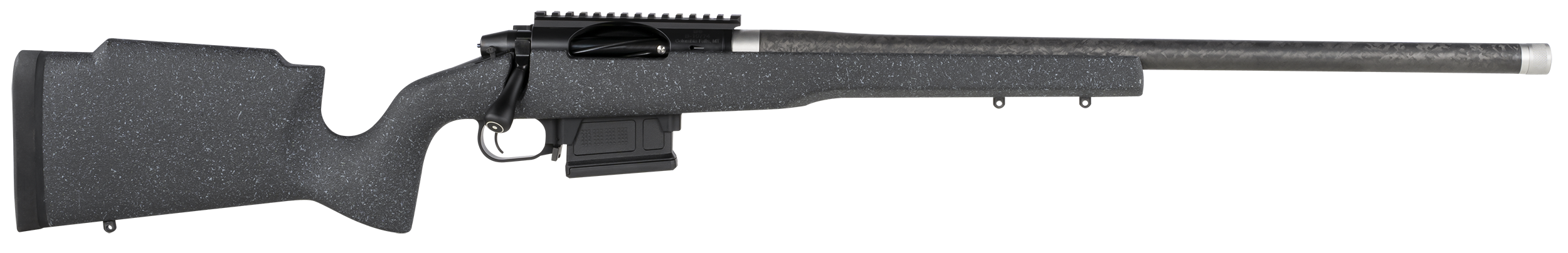 Proof Research 128428 Elevation MTR Full Size 6.5 Creedmoor 5+1 24" Carbon Fiber Match Grade Carbon Fiber Barrel Black Steel Receiver Black Granite