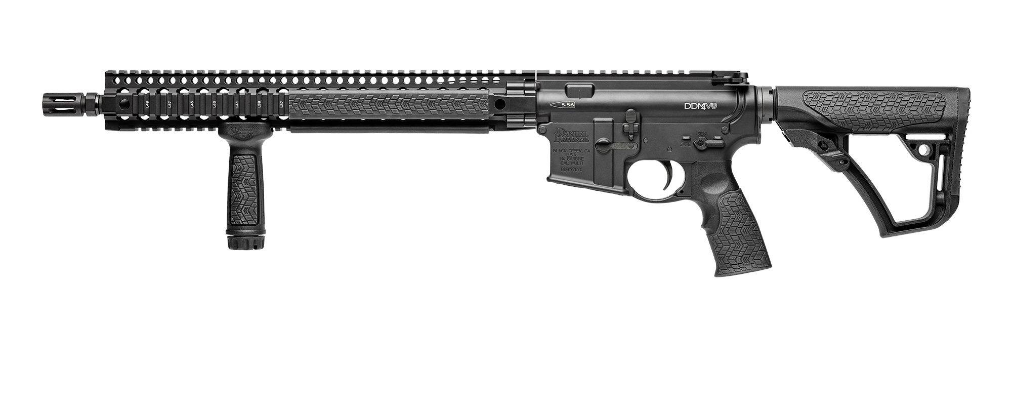 Daniel Defense Ddm4 V9 5.56x45mm NATO 16in 30rd 15in Rail Nitride Finish