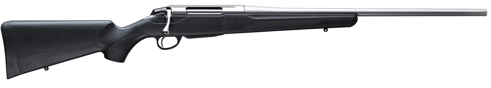Tikka T3X Lite 6.5 PRC 24 Inch 3 Rounds Stainless Steel Black