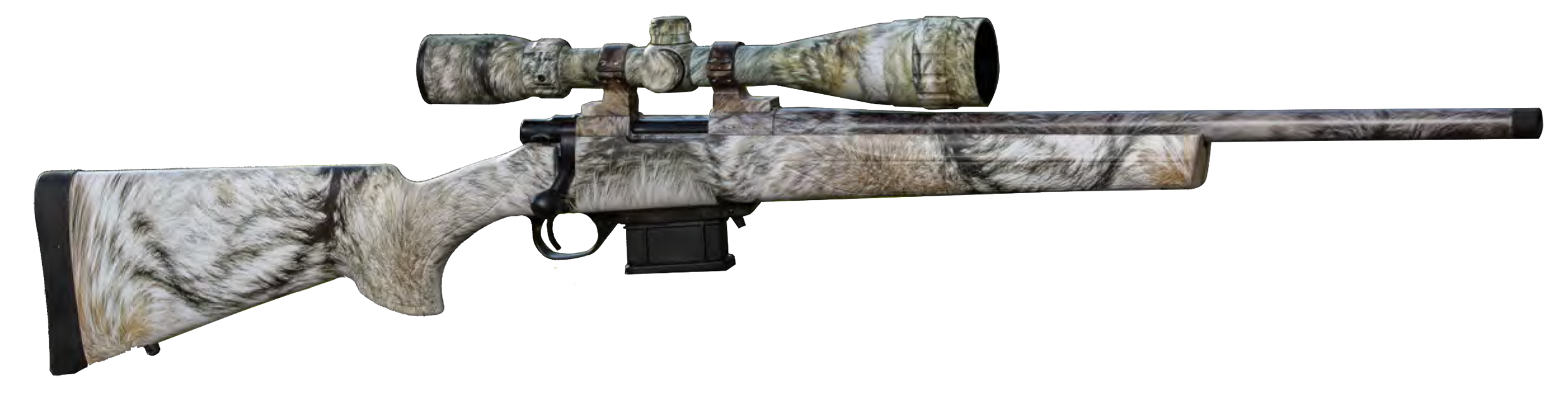 Howa HMA70622FY M1500 Mini Action Full Size 6.5 Grendel 5+1 20" Yote Heavy Barrel, Yote Drilled & Tapped Steel Receiver, Yote Fixed HTI Synthetic Stock, Nikko Stirling GamePro 4-16x44mm