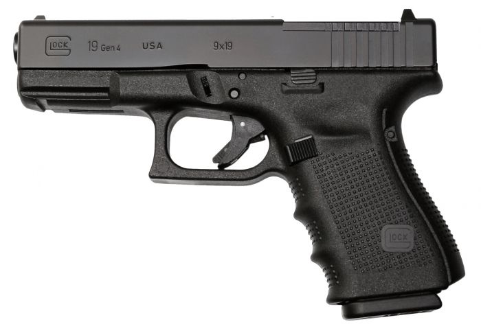 Glock G19 Gen 4 MOS 9mm Luger 4in Barrel 15rd Black Finish