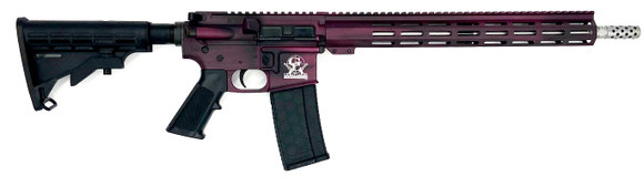 Glfa Ar-15 223wyl 16 Ss Battleworn Blk Cherry 30