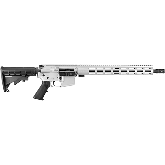 Alex Pro Firearms Guardian 5.56x45 NATO 16in 30rd White Mil-spec A2 Grip M4 Stock
