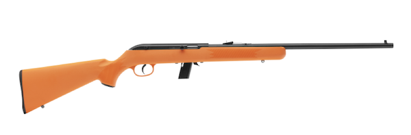Savage SAV 64F 22LR 21 Inch Semi Auto Rifle 10 Rounds Orange