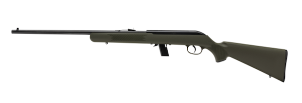 Savage SAV 64F 22 Long Rifle 21 Inch Green Synthetic Semi Auto Rifle