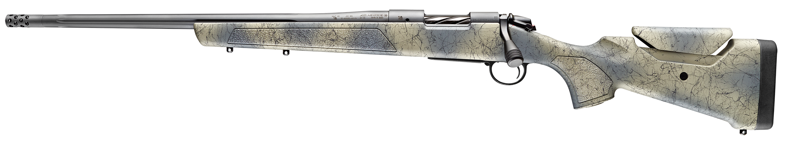 Bergara Sierra 6.5 Creedmoor 20 Inch 4 Rounds Sniper Gray Cerakote Left Hand