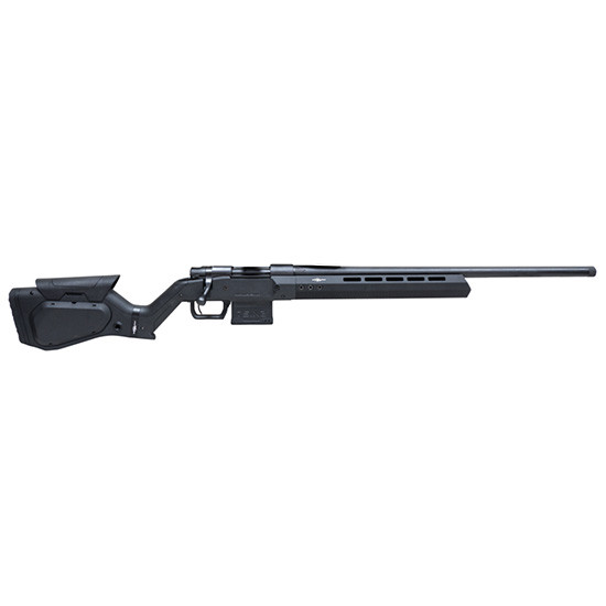 Howa HHERA308HBBLK M1500 Hera 308 Win 5+1 24" Heavy Threaded Barrel, Black Rec, Black Hera H7 Chassis Stock
