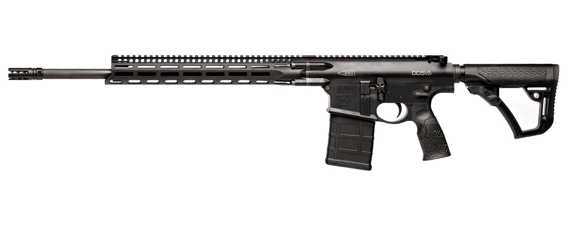 Daniel Defense DD5 V5 .260 Rem 20in 20rd Matte