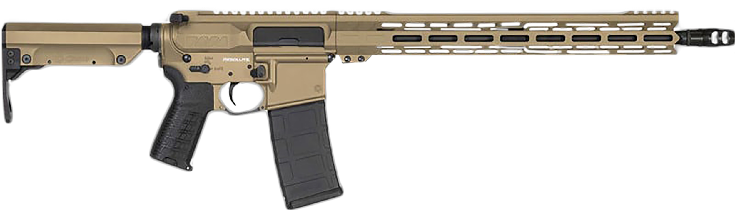 CMMG Resolute MK4 5.56 NATO 16.1 Inch 30 Round Coyote Tan