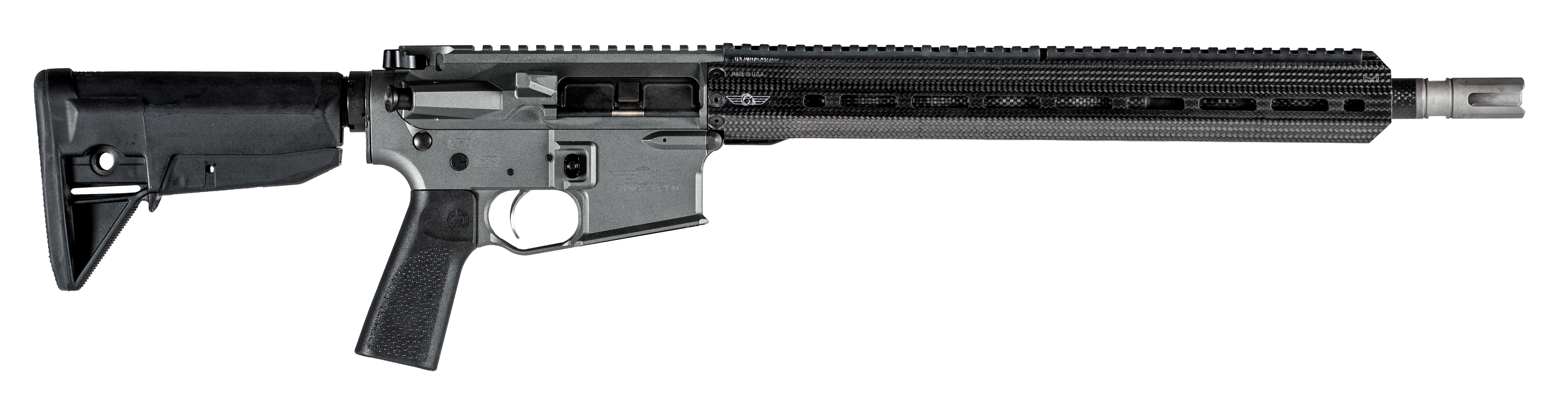Christensen Arms 8010901704 CA-15 G2 *CA Compliant 223 Wylde 10+1 16" Barrel, Tungsten Gray Cerakote Metal Finish, Black Adjustable BCM Gunfighter Stock, Black Polymer Grip