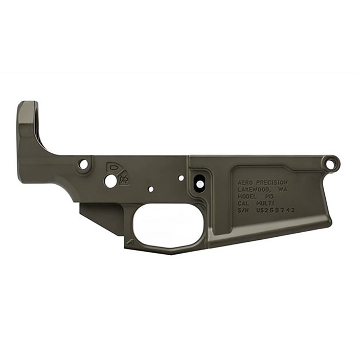 Aero Precision M5 Multi Caliber Stripped Lower Receiver .308 OD Green