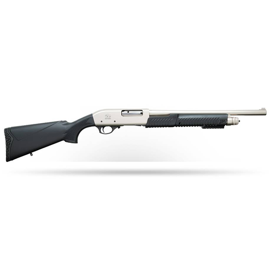 Charles Daly CDLY 301 12 Gauge 18.5 Inch 4 Rounds Nickel Tactical Pump Action