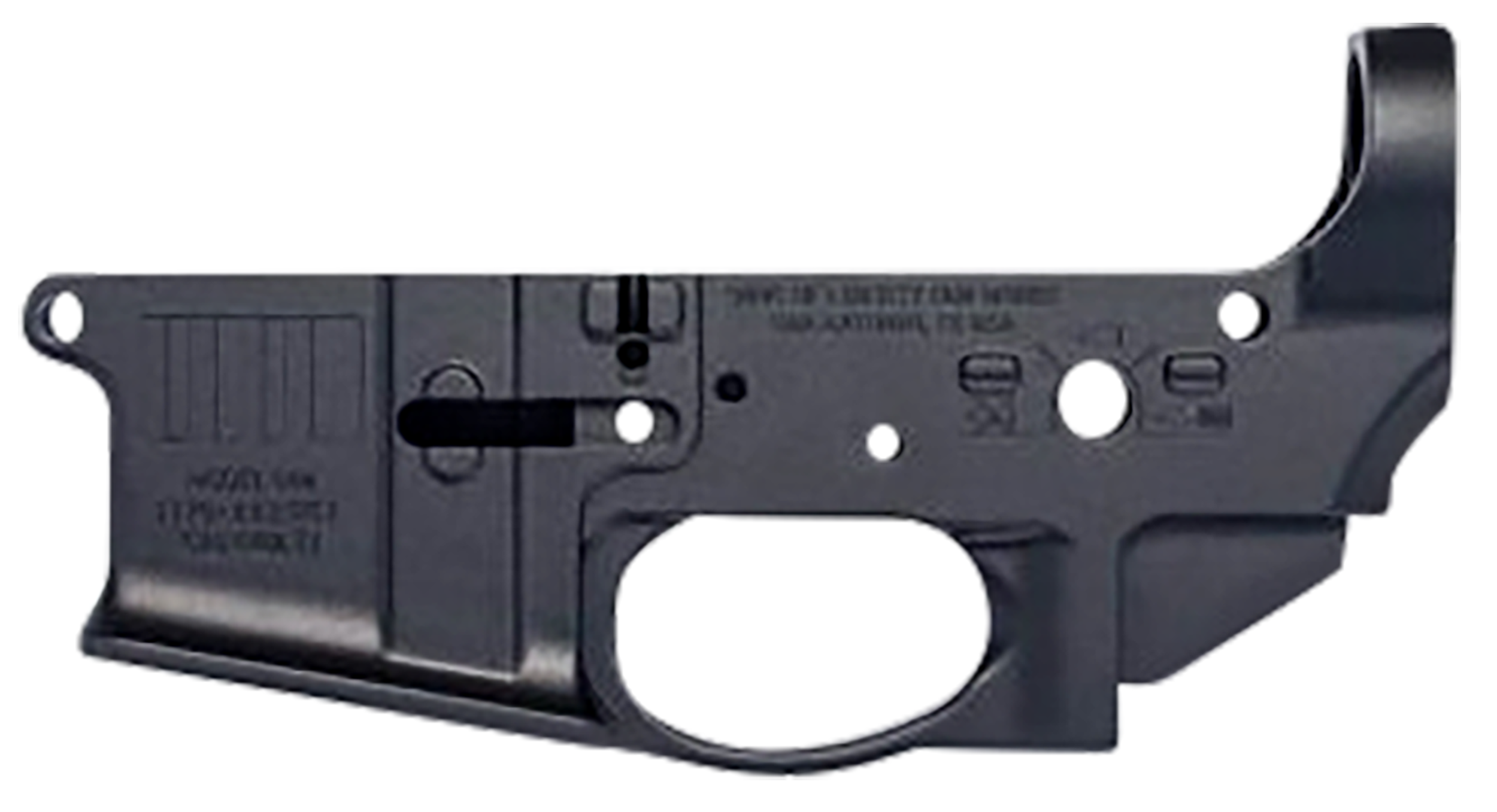 Sons of Liberty Gun Works Broadswordlr Multi Caliber Stripped Lower Receiver Anodized Ambidextrous Flared Magwell