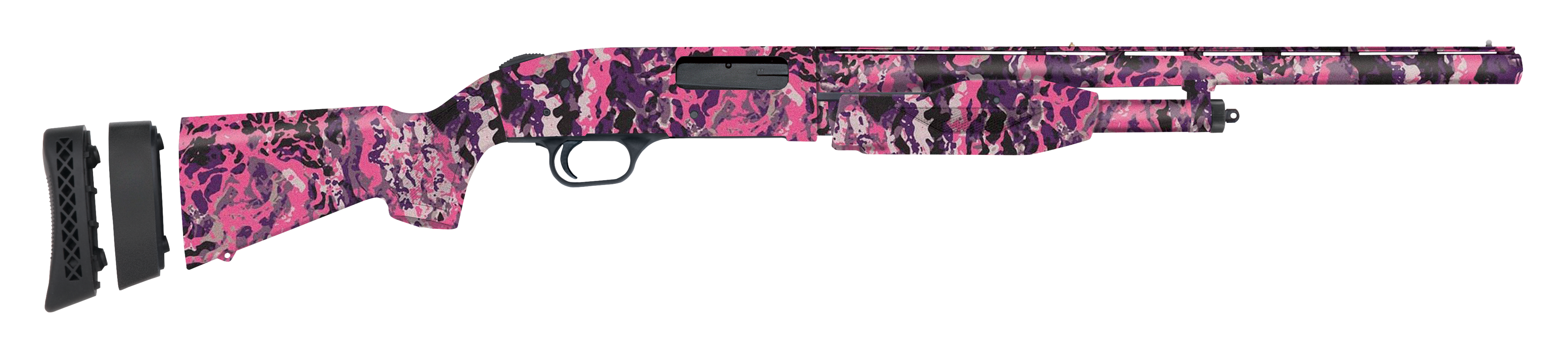 Mossberg 510 Youth Mini Super Bantam 20 Gauge 18.5 Inch Barrel 3 Rounds Pink