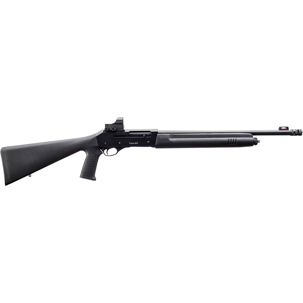 EAA Churchill 20GA, 18.5in. Barrel, 5rd, Incl. Red Dot Sight - Black (111235)