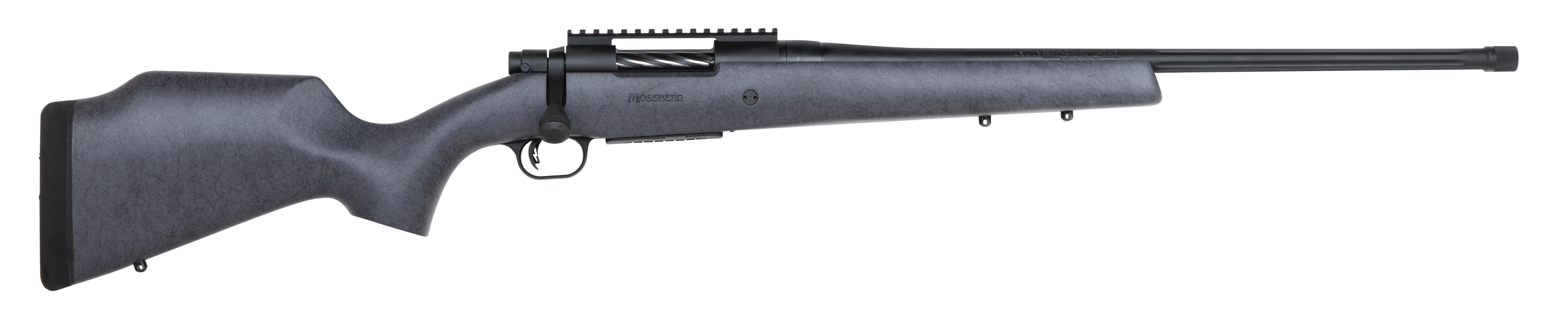 Mossberg Patriot LR Hunter 308 Win 22 in 5 Rounds Spider Gray