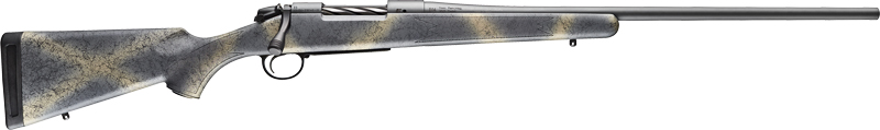 Bergara B-14 Hunter Wilderness 7mm Remington Magnum 24 in 3 Rounds Woodland Camo Sniper Grey Cerakote