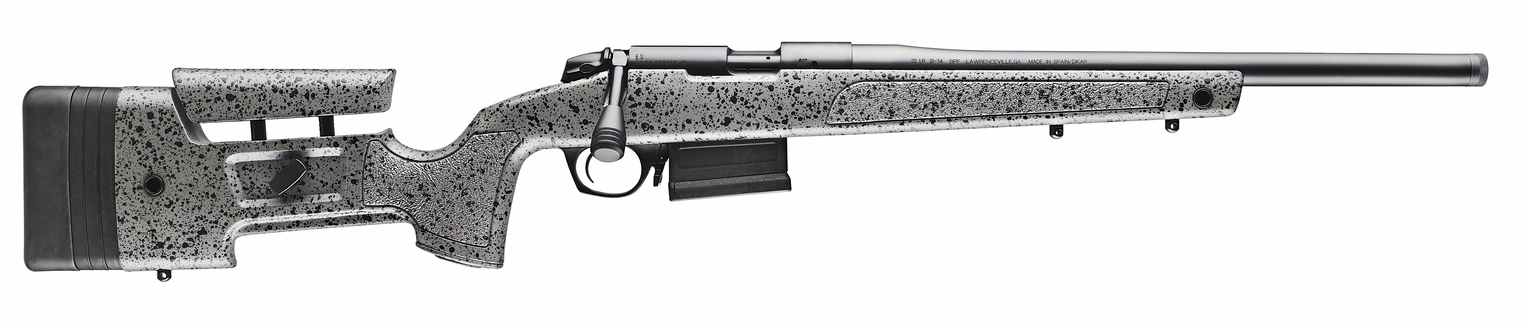 Bergara HMR Trainer 22 WMR 18in 10 Rounds Gray Synthetic Stock