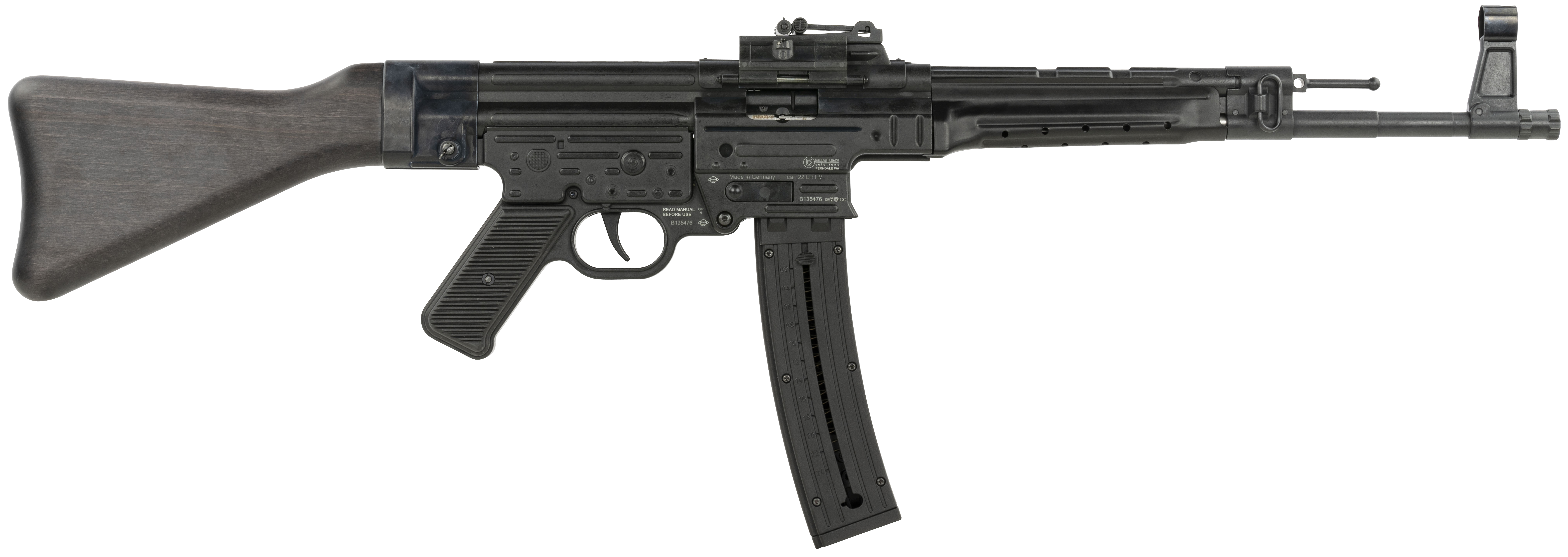Blue Line Solutions Mauser Rimfire STG-44 22 Long Rifle 16.50 Inch 10+1 Wood Fixed Stock
