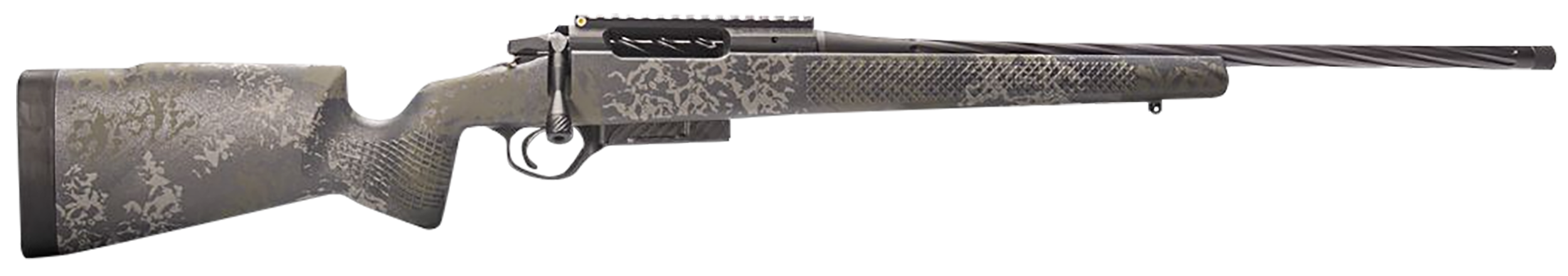 Seekins Precision 0011710073MS Havak Element  6.5 Creedmoor 5+1 21" Fluted, Black Barrel/Rec, Mountain Shadow Camo Synthetic Stock, Scope Mount