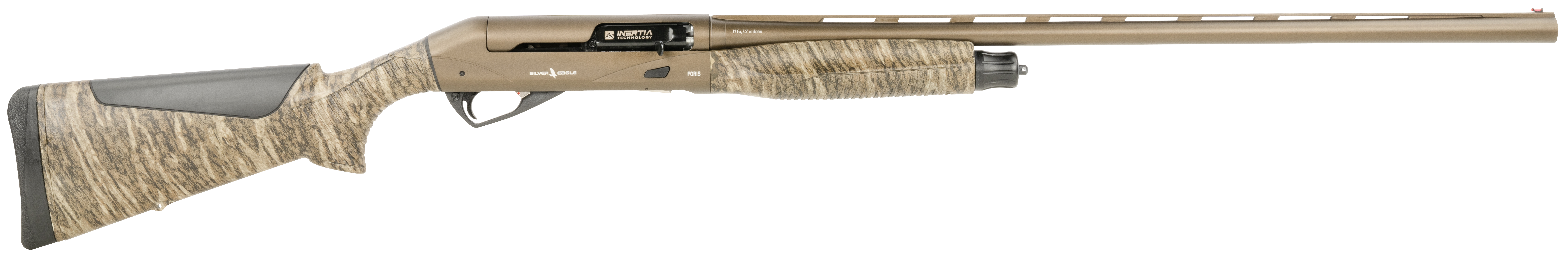 TR Imports Foris 12GA, 28in. Barrel, 3rd, Mossy Oak Bottomland Camo Stock & Forend - Bronze (FOR1228BLBRNZ)