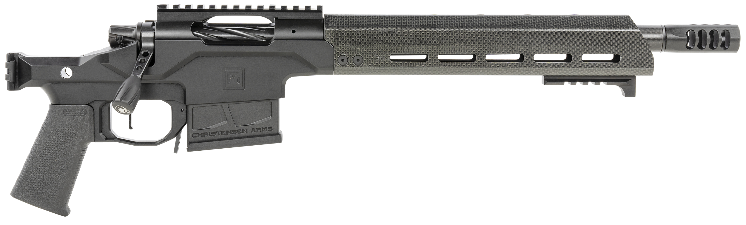 Christensen Arms Modern Precision Pistol, 6.5 Creedmoor, 12.5in. Barrel, 5rd, Pistol Chassis Stock - Black (8010000000)