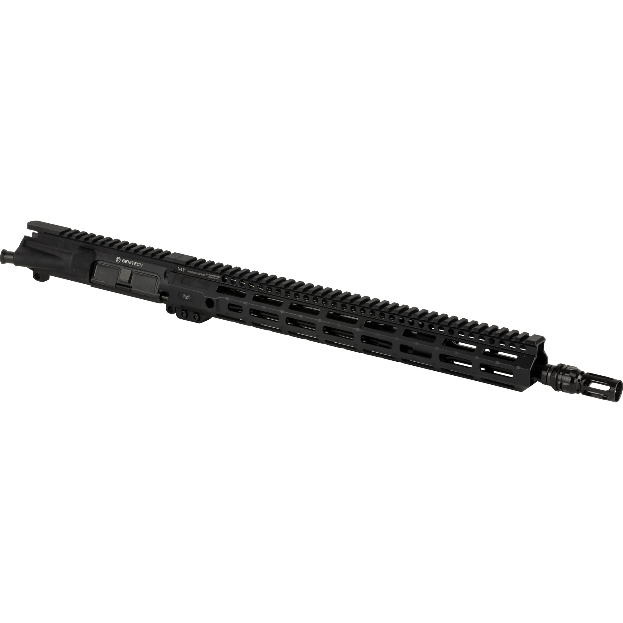 Gemtech GVAC Upper 5.56 NATO 16.10in 15in MLOK Handguard BCG ETM FlashHider
