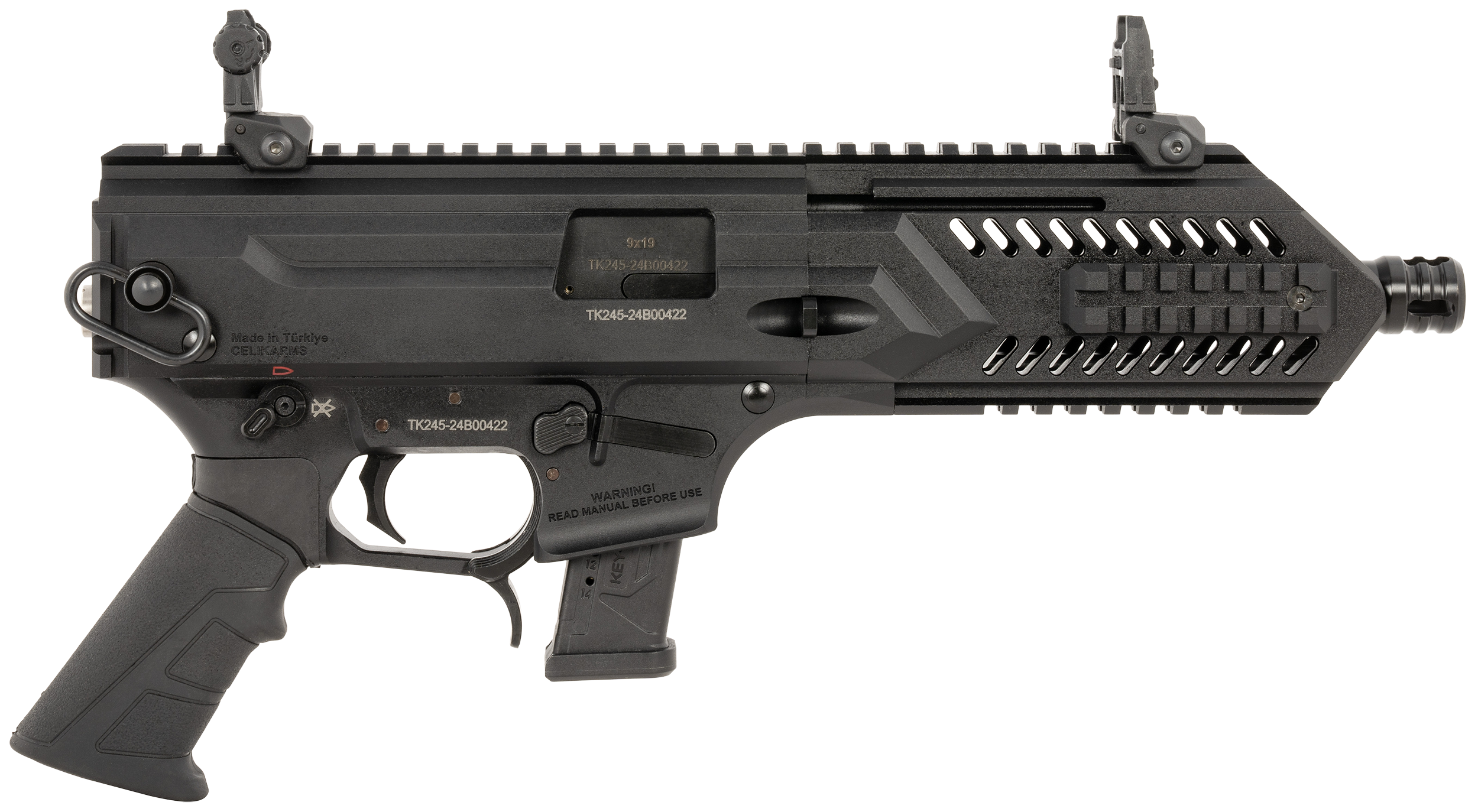 Gforce Arms BLADE8 Blade 8 9mm Luger 8"