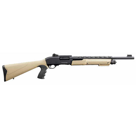 Charles Daly 301 Pump 12 Gauge 18.5 Inch 5 Rounds FDE Synthetic