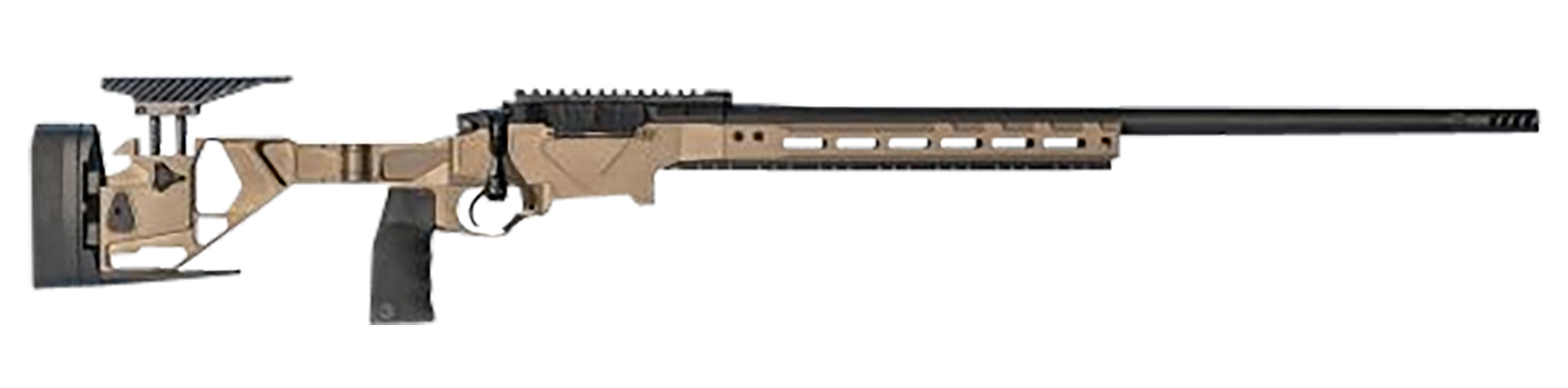 Seekins Precision 0011710133BLK Havak HIT Pro Full Size 6.5 Creedmoor 3+1 24" Black Threaded Barrel, Picatinny Rail Steel Receiver, Black Adjustable Folding Aluminum Chassis, AR-Style Vertical Grip