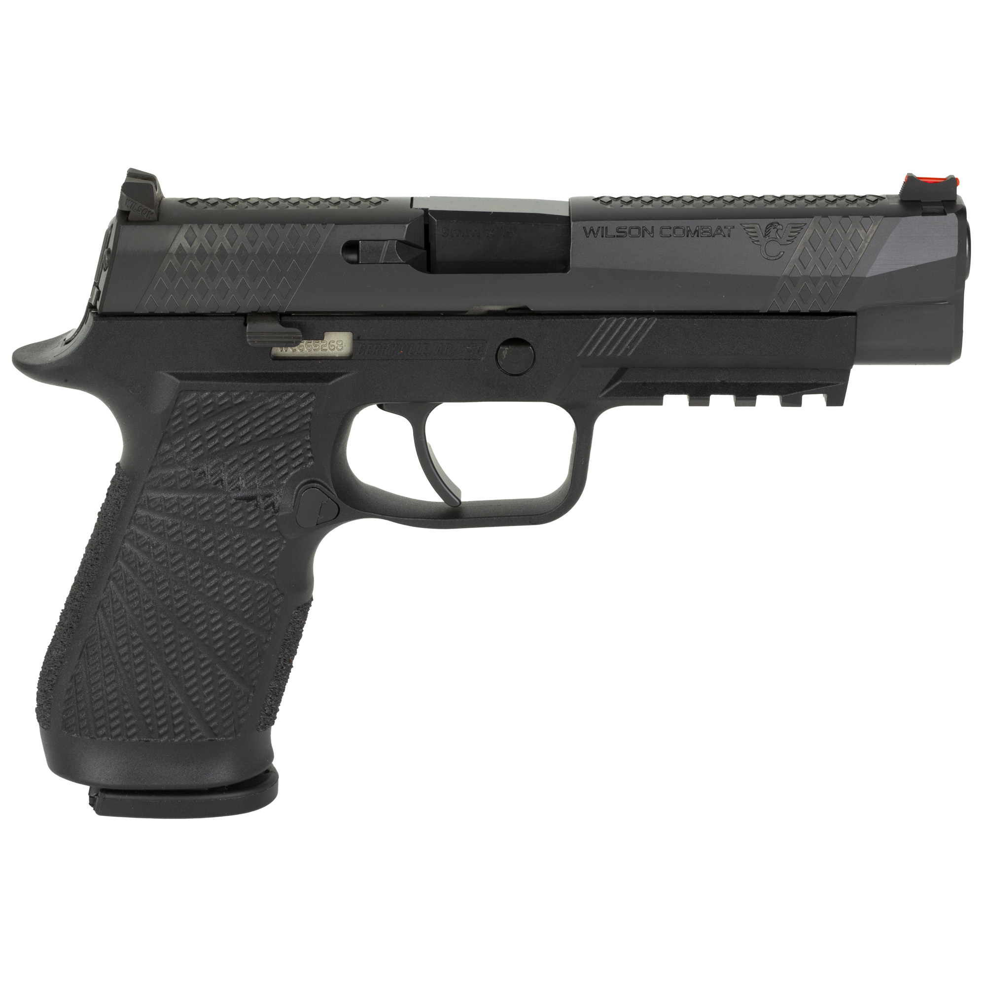 Wilson Combat P320 9mm Luger 4.7 Inch 17 Rounds DLC Stainless Steel Serrated Slide