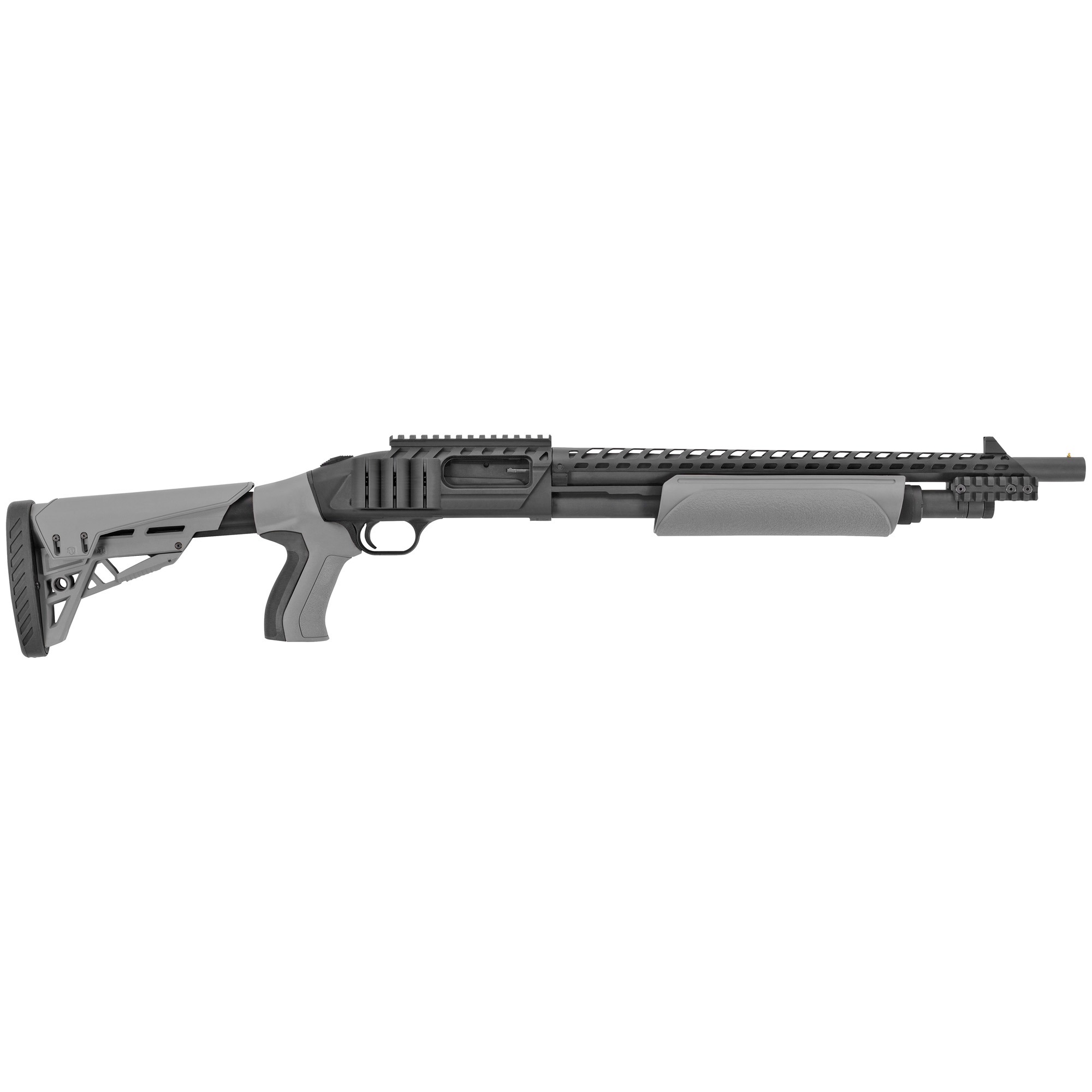 Mossberg 500 ATI Tactical 12 Gauge 18.5in 5 Rounds Gray Stock & Forend