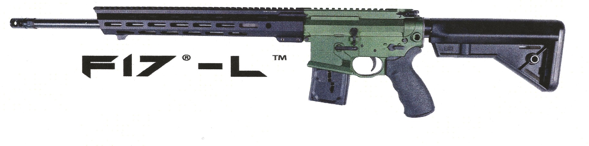 Franklin Armory F17-L® Piston Rimfire Rifle - OD Green | .17 WSM | 20" Barrel | 10rd