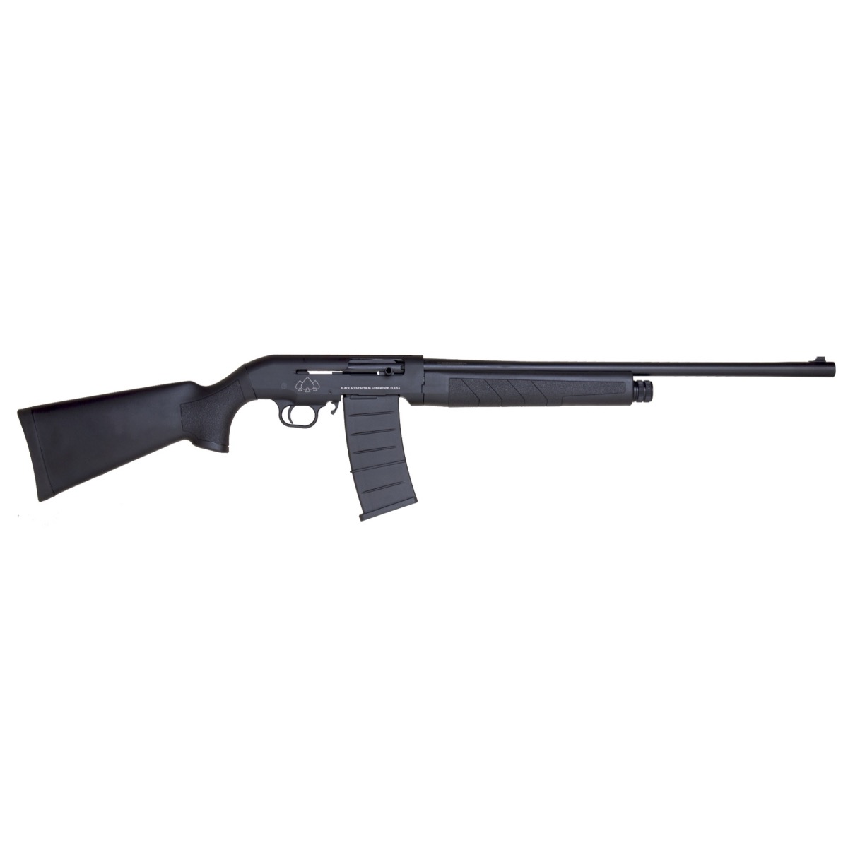Black Aces Tactical Pro Series M 12GA, 24in. Barrel, 5rd, Synth. Furniture - Black