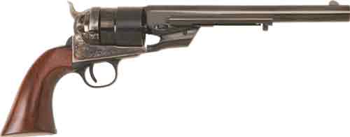 Cimarron Firearms, 1860 Richards-Mason, .44 Special, 8 in, 6 rd, Case Hardened Blued, Walnut Grip