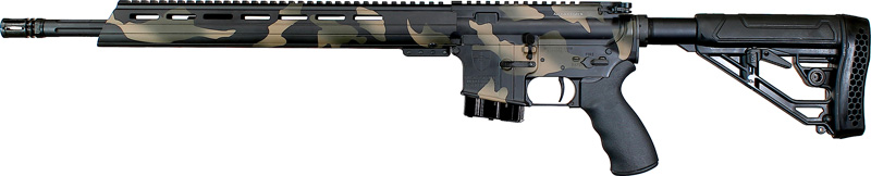 Alexander Arms RGH65FW Hunter  6.5 Grendel  10+1 18" Black Barrel, Forest Woodlands Camo, Black EFX Stock, Finger Grooved Black Polymer Grip, Optics Ready