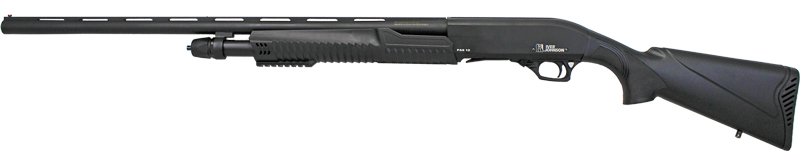 Iver Johnson PAS12 12GA, 30in. Barrel, 5rd - Black (PAS12BLK330)