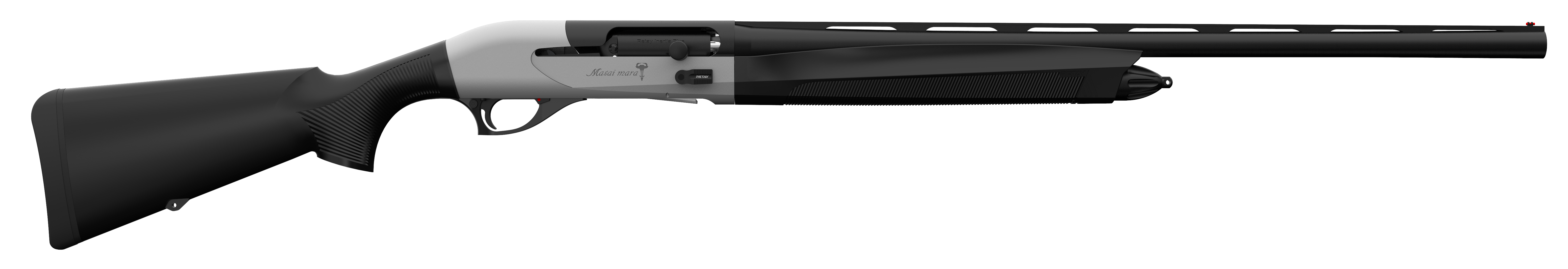 Retay Masai Mara Inertia Plus 12 Gauge 28 Inch 4 Rounds Gray Cerakote Finish