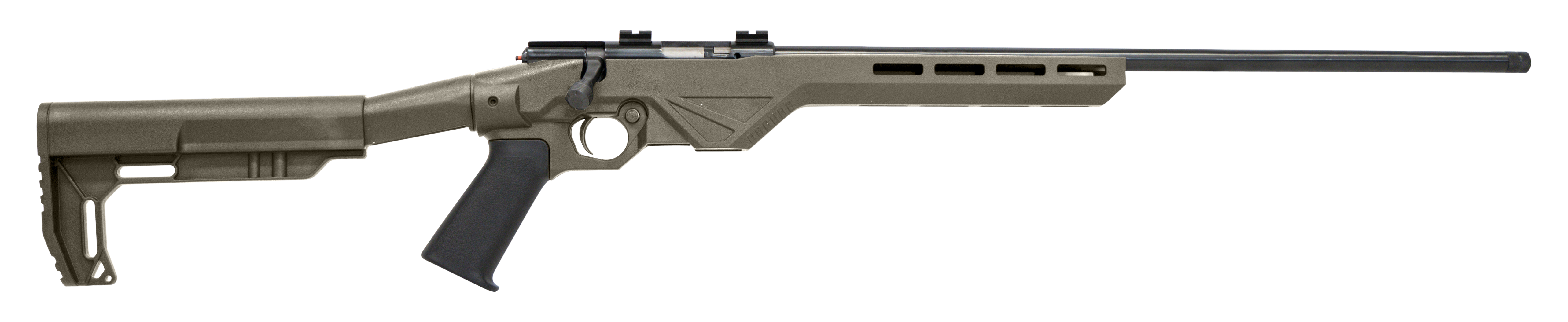 Citadel CIT22WMBLTFDE Trakr  22 WMR 5+1 18" Blued Steel Barrel & Receiver, Flat Dark Earth Synthetic Stock