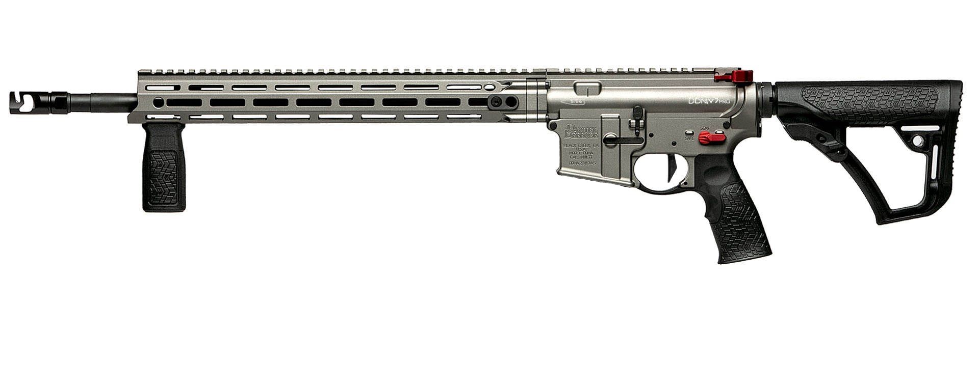 Daniel Defense DDM4 V7 Pro 5.56x45mm NATO 18in 30rd Grey