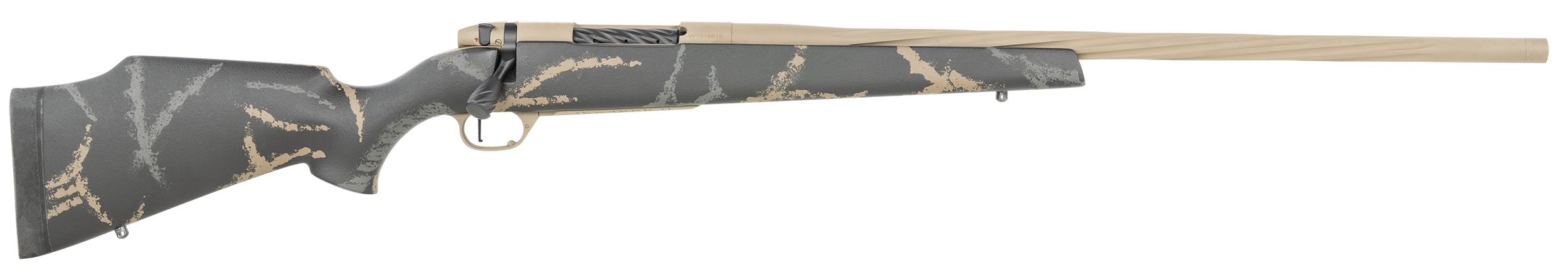Weatherby Mark V Accumark LTD 6.5 Creedmoor 24 Inch Barrel 4 Rounds Burnt Bronze Cerakote