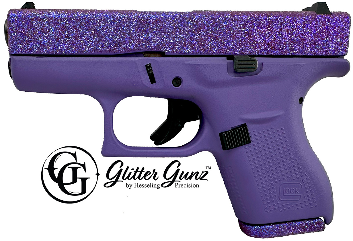 Glock 42 380ACP, 3.2in. Barrel, 6rd - Glitter - 151550026676